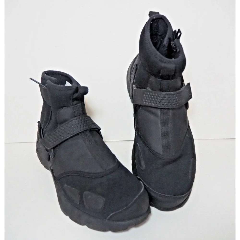 Nike‎ Air JORDAN Trunner LX High Boot Triple Black AA1347 010 Mens US 8 Shoes